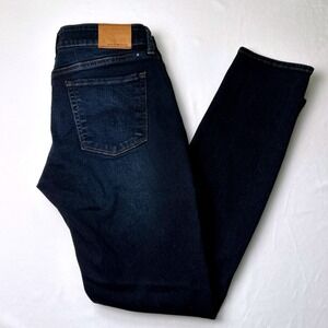 Lucky Brand Womens Low Rise Lolita Skinny Jeans Dark Wash Size 2/26 Stretch Y2K